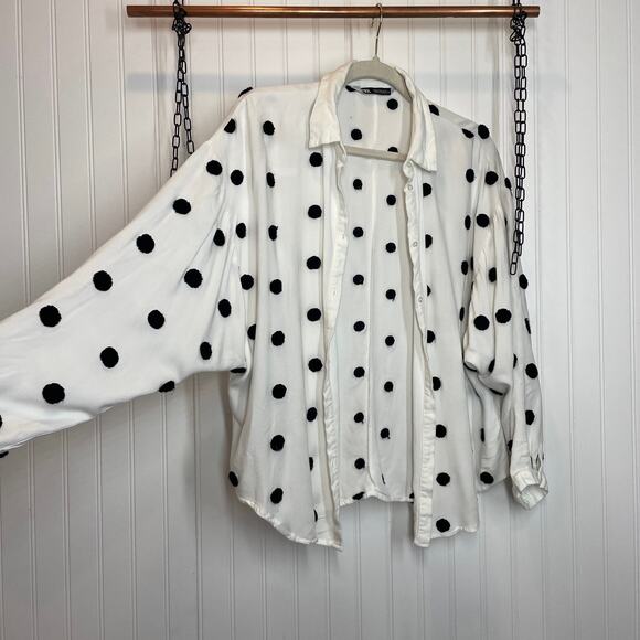 Zara Urban Outfitters & Alythea Textured Polka Seamless Bra Top & Shorts SET L - Picture 4 of 13